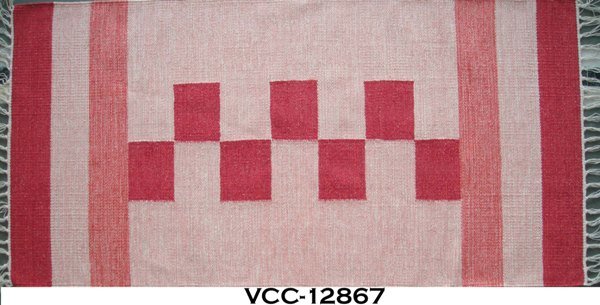 HAND WOVEN COTTON KILIM
